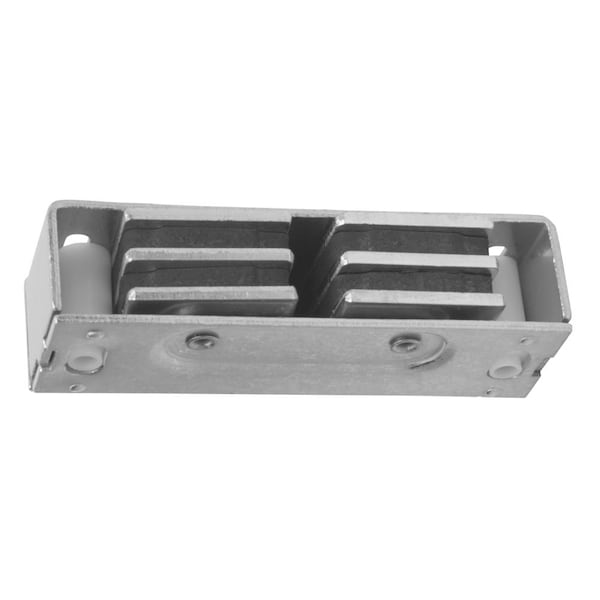 Ives Commercial Aluminum Magnetic Catch Dual Triple Pole Aluminum Finish 327A92 - main